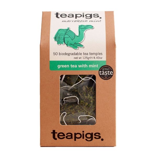 Tea, Teapigs, Tea Temples, Green tea with Mint